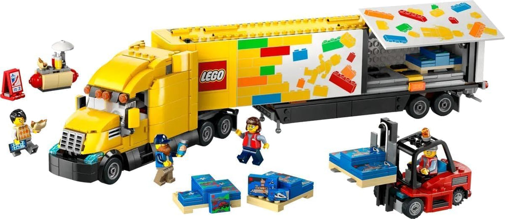 Lego City Delivery Truck with Trailer and Forklift K761880