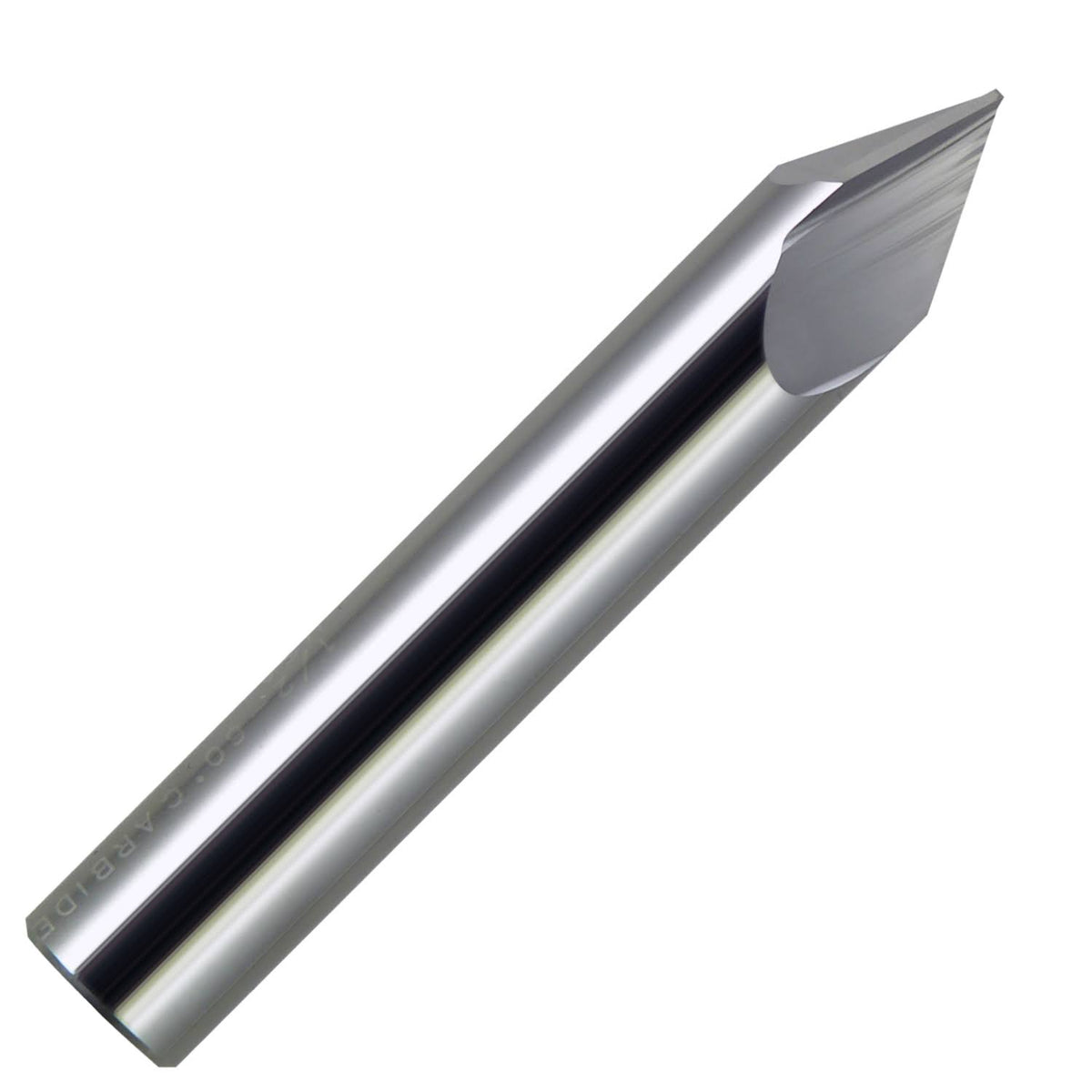 Carbide Chamfer Mill 60deg 1/2x1/4 K15476