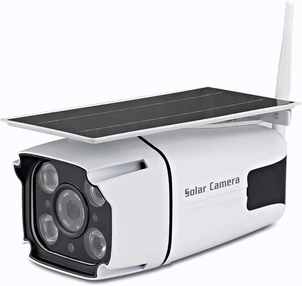Solar Powered Wireless Security Camera 2.4Ghz WiFi IP CCTV Camera B1257