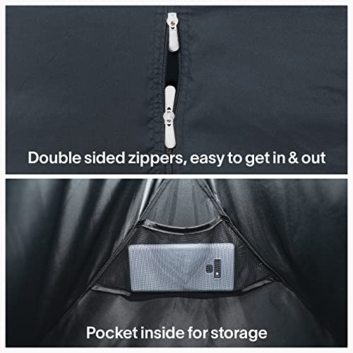 Grey Pop Up Portable Bed Tents 87"x28"x33"H V36938