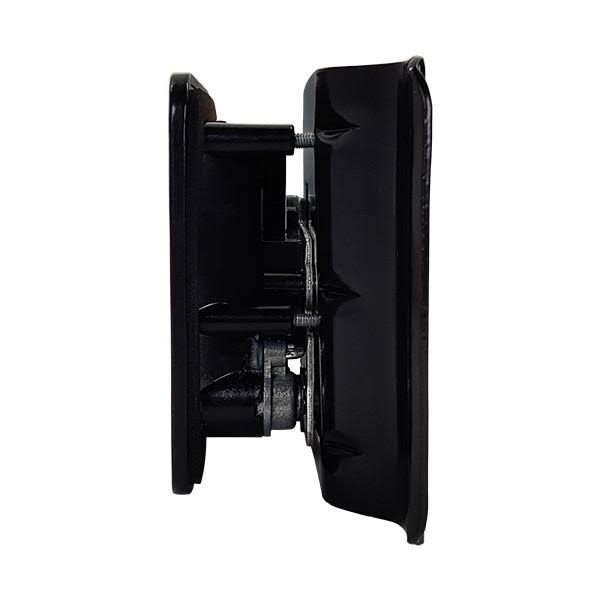 2 Black RV Entry Door Lock Latch Handle P8535
