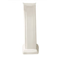 White Pedestal Sink Leg C376
