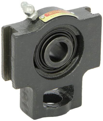 Take-Up Unit, Regreasable, Setscrew Locking Collar, Contact Seals, Cast Iron Housing M751