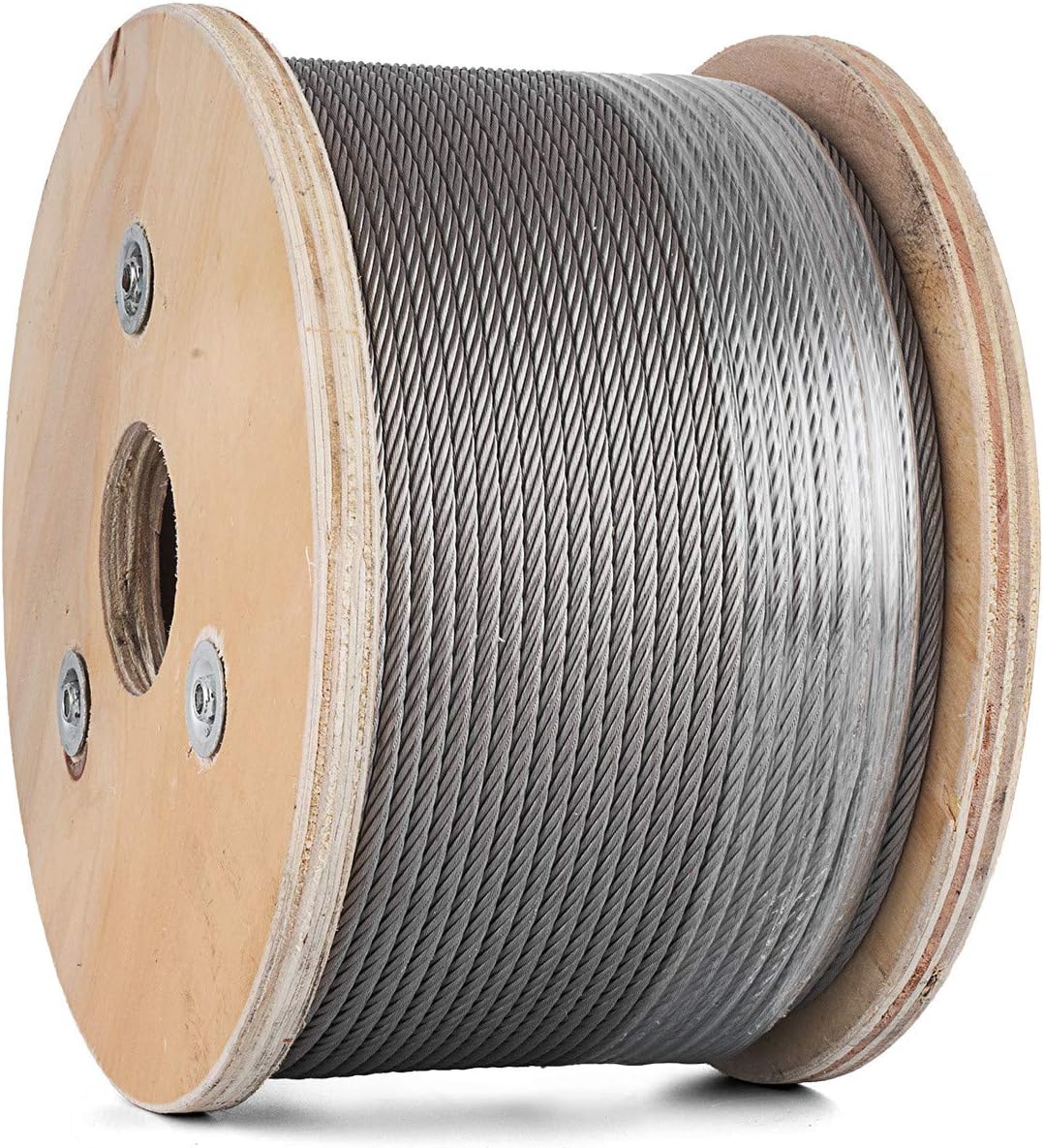 304 Stainless Steel Wire Rope 500ft 3/16 7x19 Cable O4264