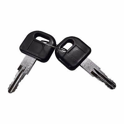 2 Black RV Entry Door Lock Latch Handle P8535