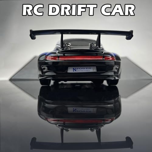 1:24 Scale 4WD RC Drift Car with LED Lights and Drifting Tires H297
