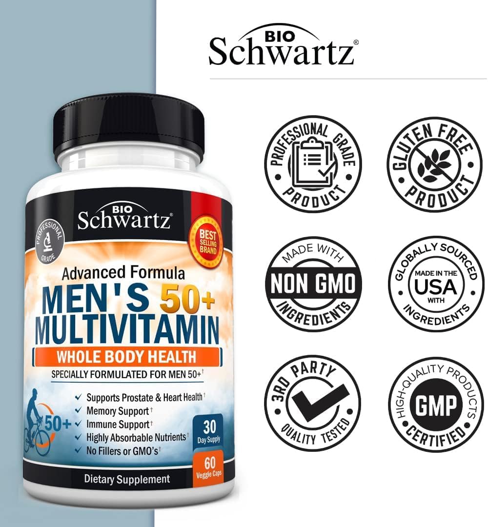 Once Daily Multivitamin for Men 50 and Over - 60 Count Z41819