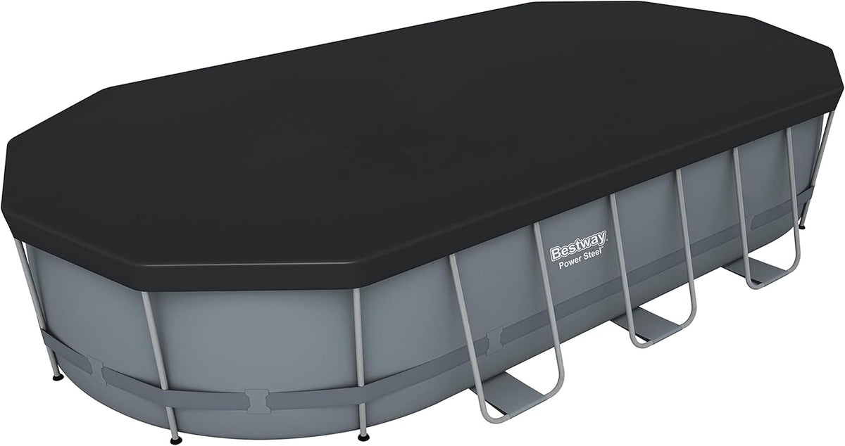 18' x 9' x 48 Oval Above Ground Swimming Pool Set S9136