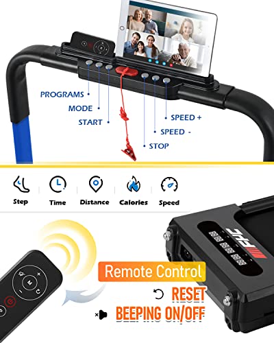 Under Desk Treadmill Walking Pad 2 in 1 Folding Compact Electric Running Machine Q4448