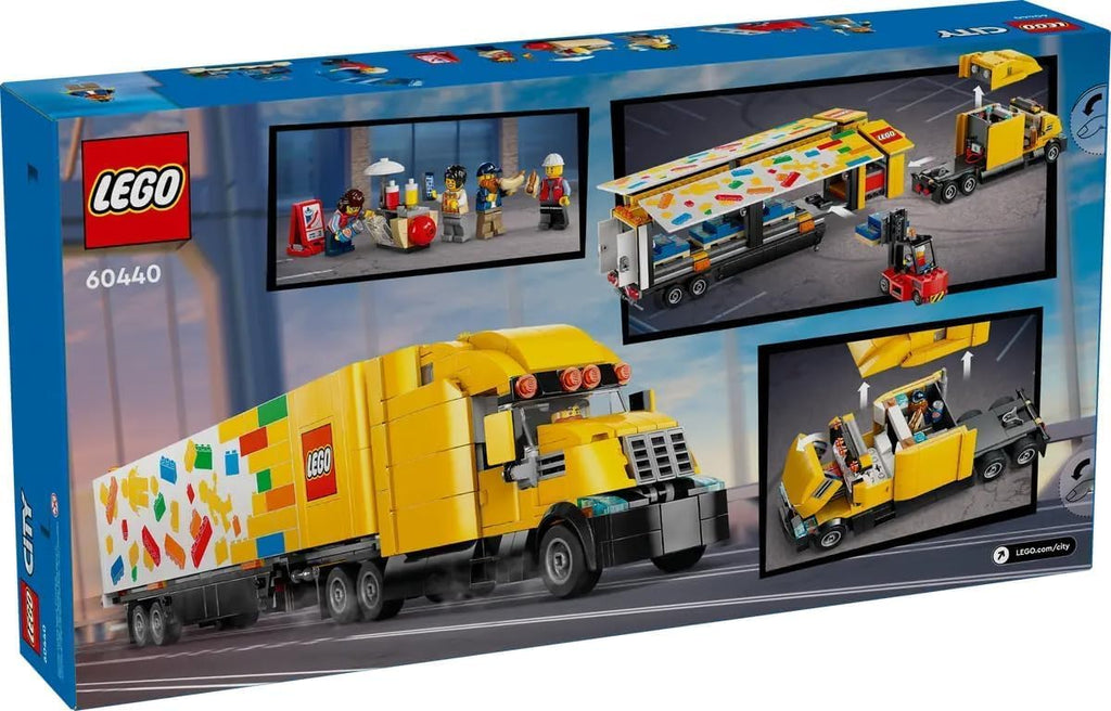 Lego City Delivery Truck with Trailer and Forklift K761880