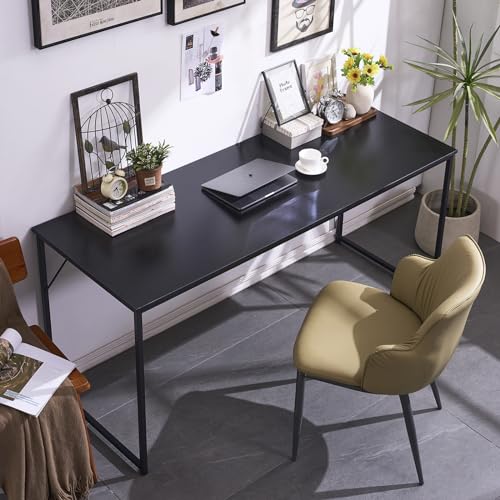 Vintage Computer Desk with Metal Frame T403