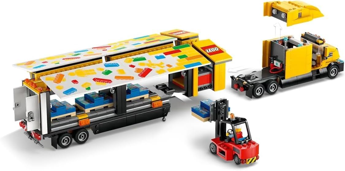Lego City Delivery Truck with Trailer and Forklift K761880