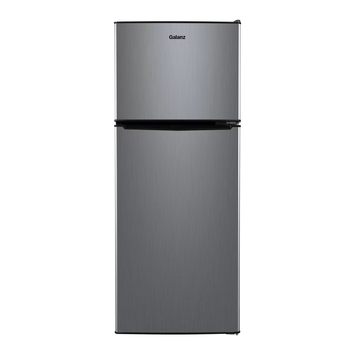 Stainless Steel Two Door Mini Refrigerator with Freezer W707