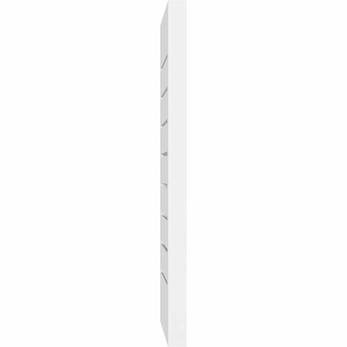 20x22W x 36x22H Vertical Surface Mount PVC Gable Vent O160827