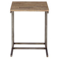Acacia Top Square Chairside Table E3296
