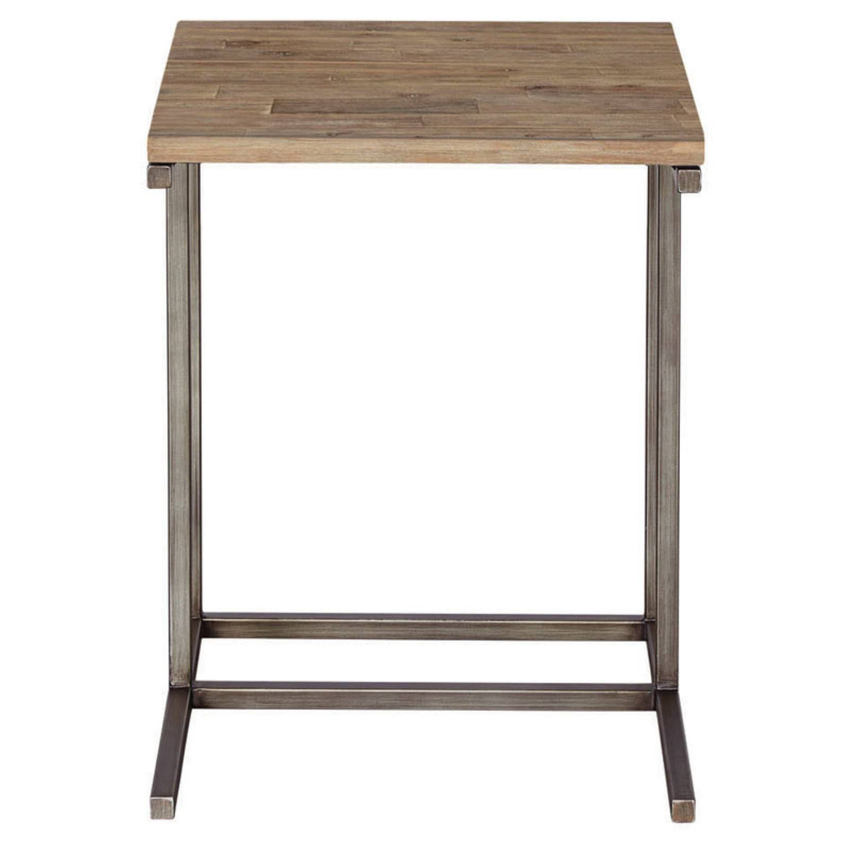 Acacia Top Square Chairside Table E3296