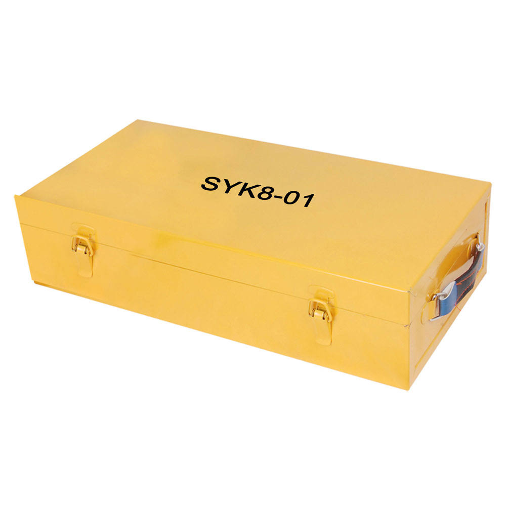 10 Ton 6 Die Hydraulic Knockout Punch Tool Kit with Case M3079