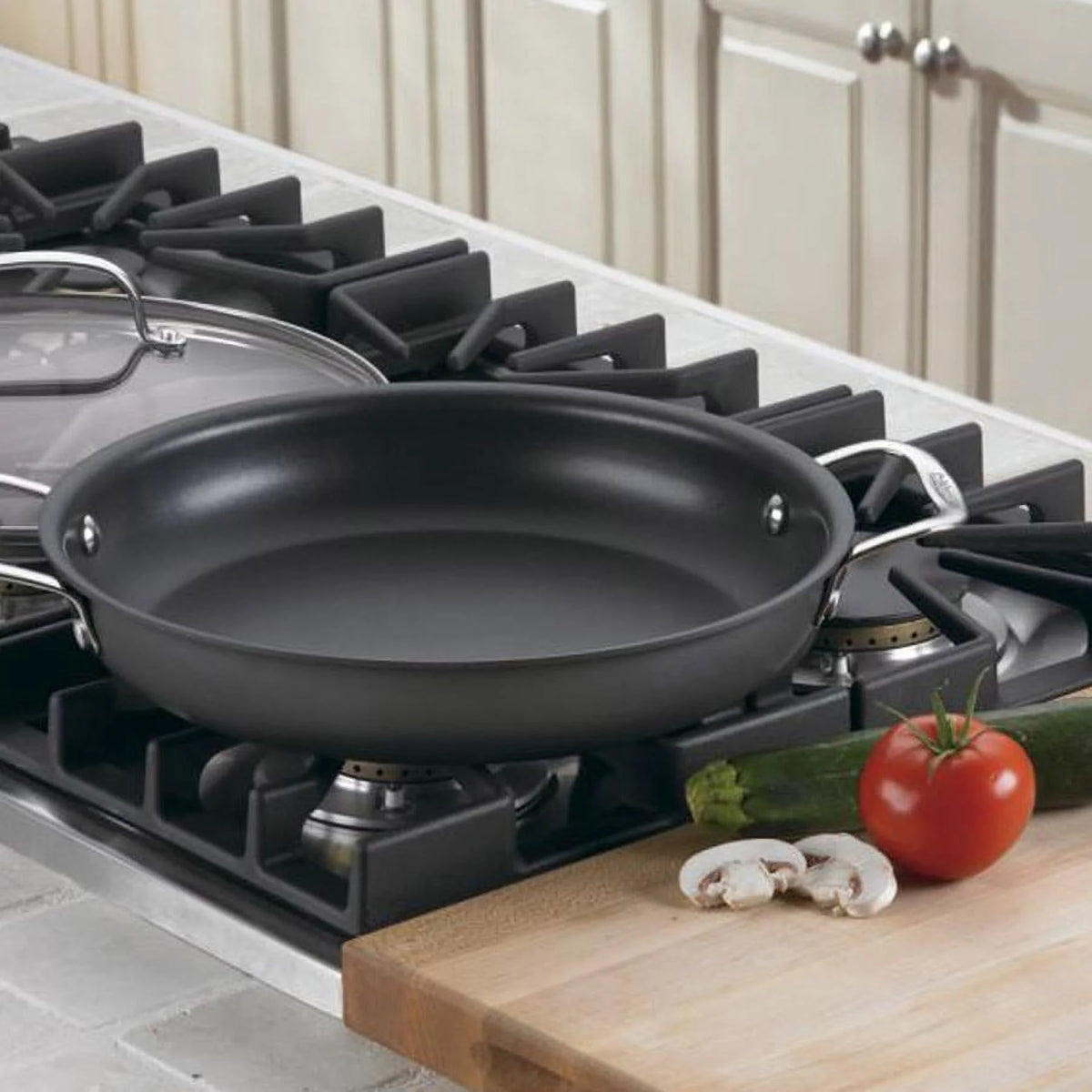 Non-Stick Hard Anodized 12" Everyday Pan with Medium Dome Cover P762372