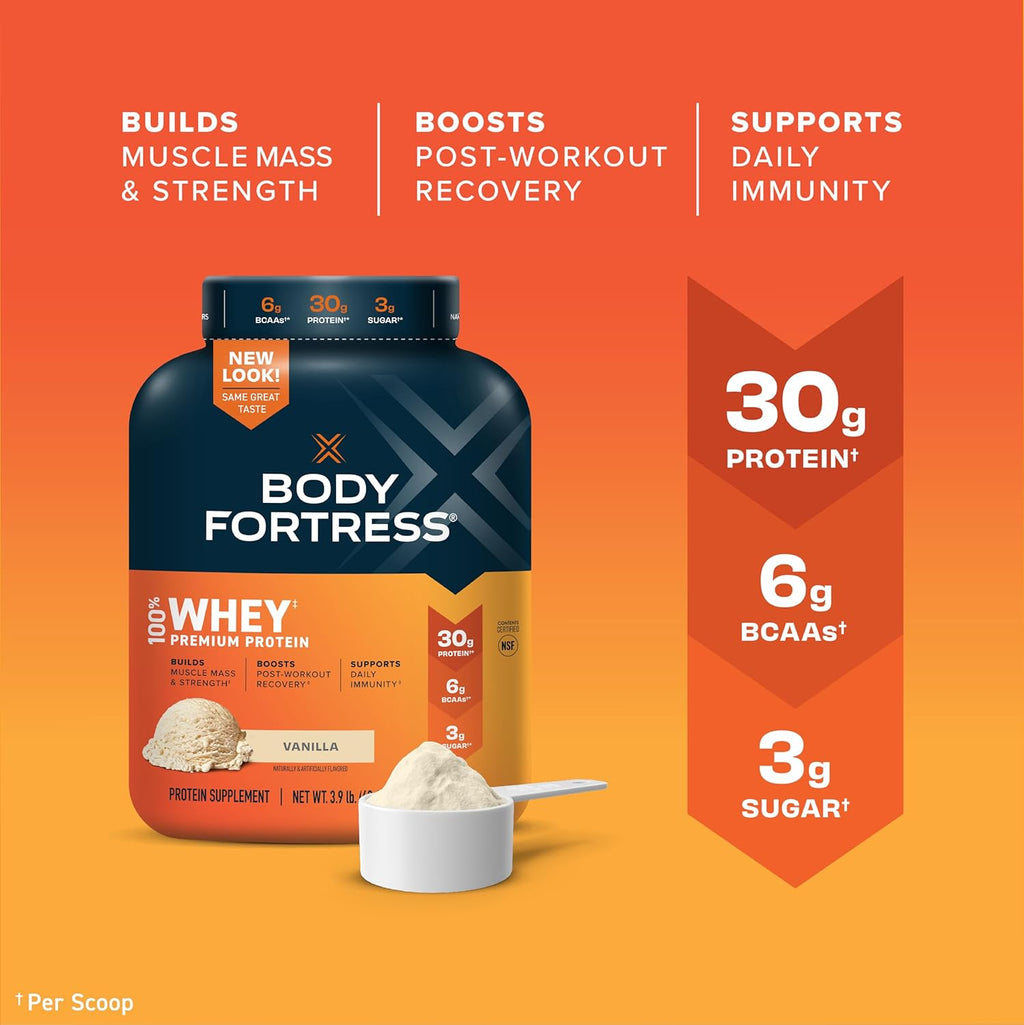 Vanilla Whey Protein Powder 1.78lbs and Creatine Monohydrate Powder 500G V396087