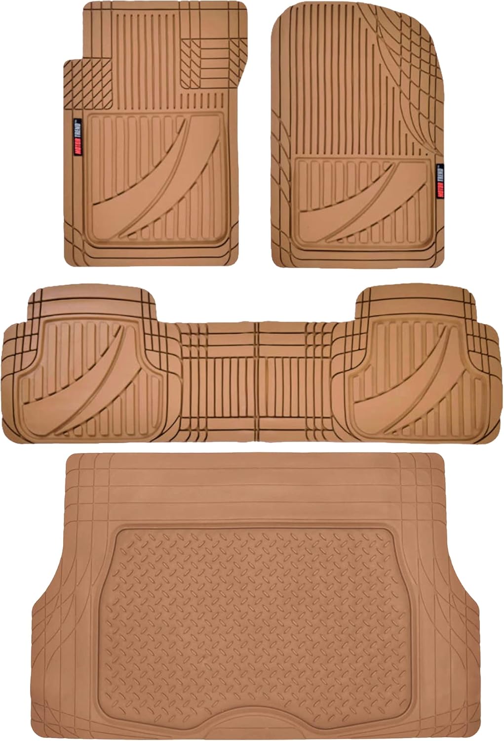 4pc Rubber Floor Mats & Cargo Liner I84961
