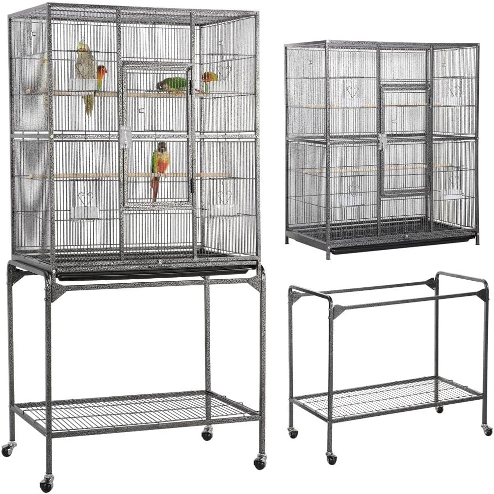 63'' Detachable Bird Cage with Stand V876590