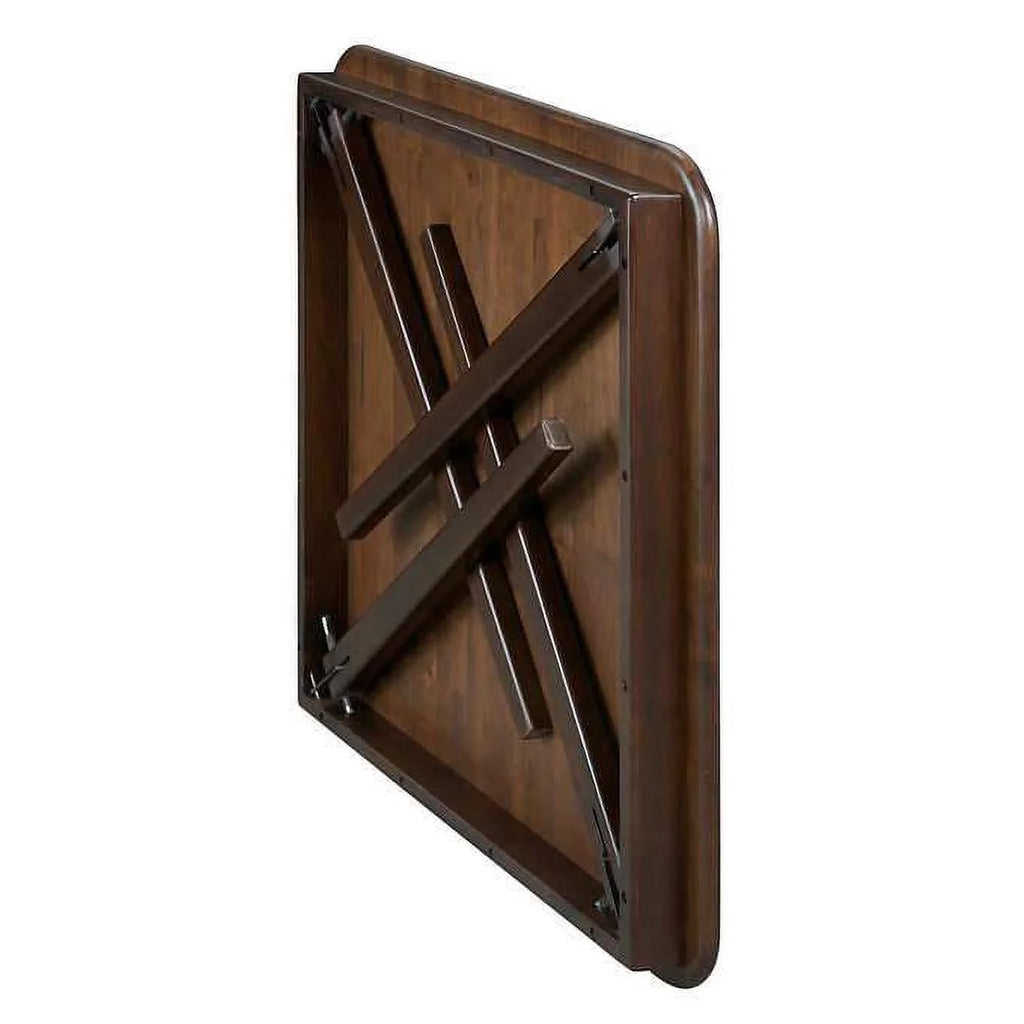 Brown Wood Folding Table P41074