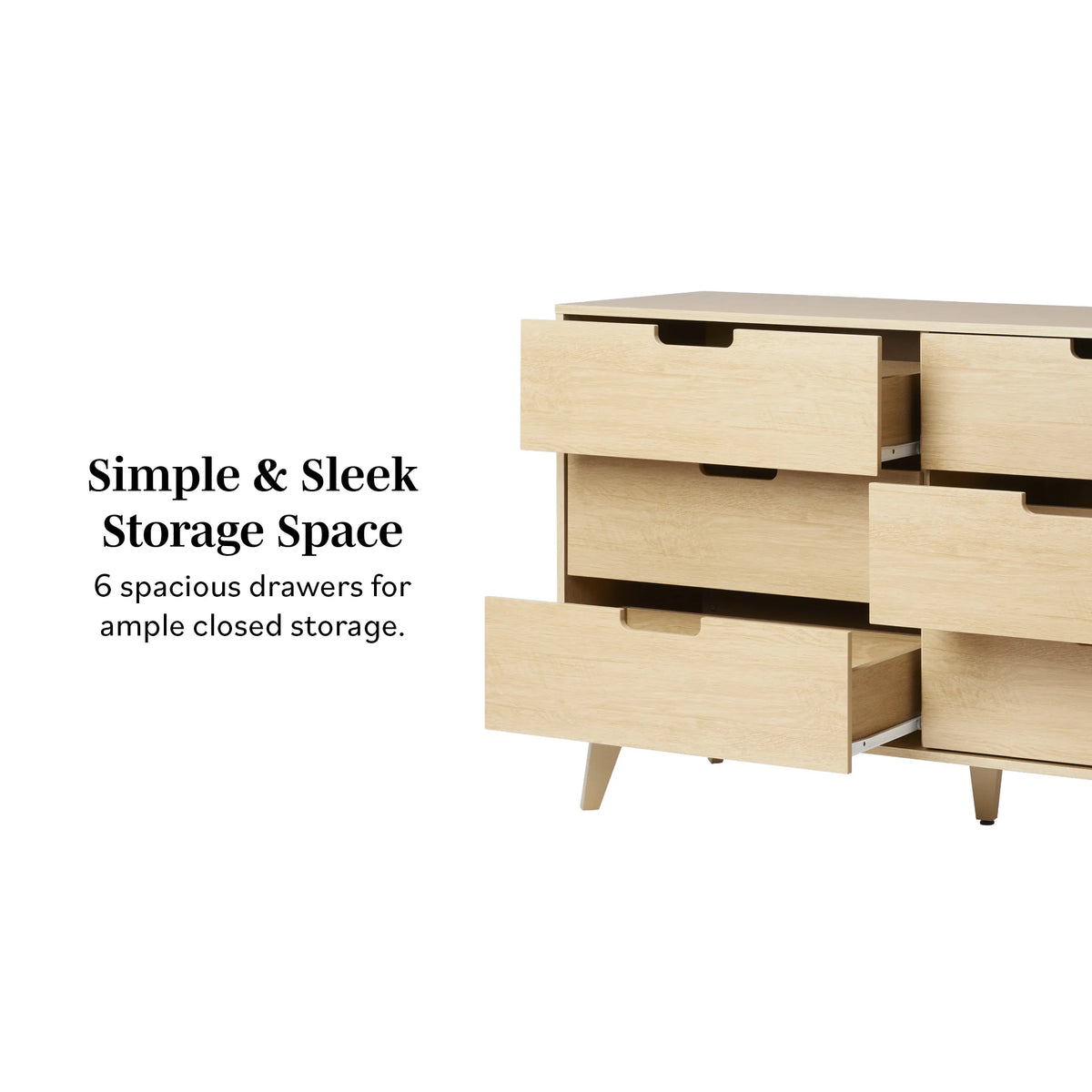 6-Drawer Dresser E63012