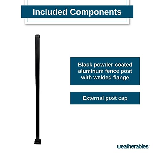 Aluminum Fence Kit (57” Post for Hard Surface) N498651