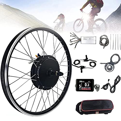 48V 1000W 1500W Electric Bicycle Conversion Kit, Rear Wheel Motor, Smart Controller, Twist Throttle X344448