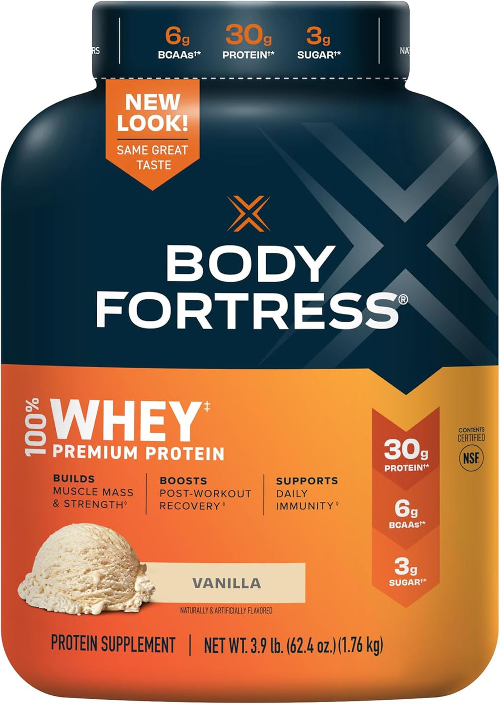 Vanilla Whey Protein Powder 1.78lbs and Creatine Monohydrate Powder 500G V396087
