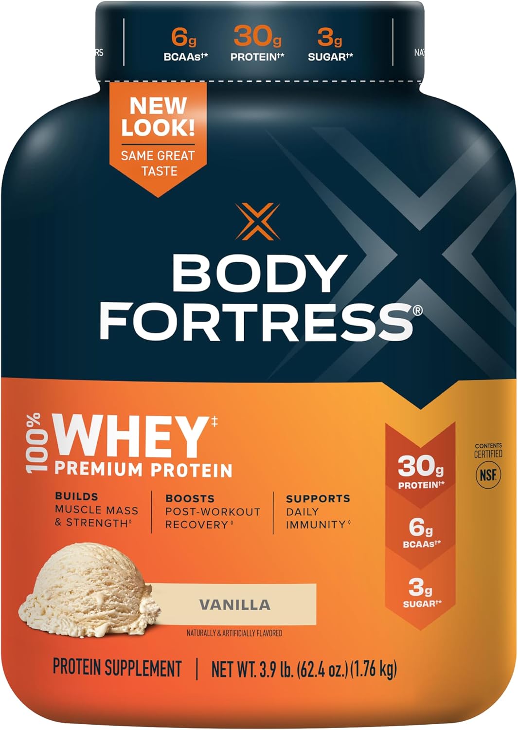 Vanilla Whey Protein Powder 1.78lbs and Creatine Monohydrate Powder 500G V396087