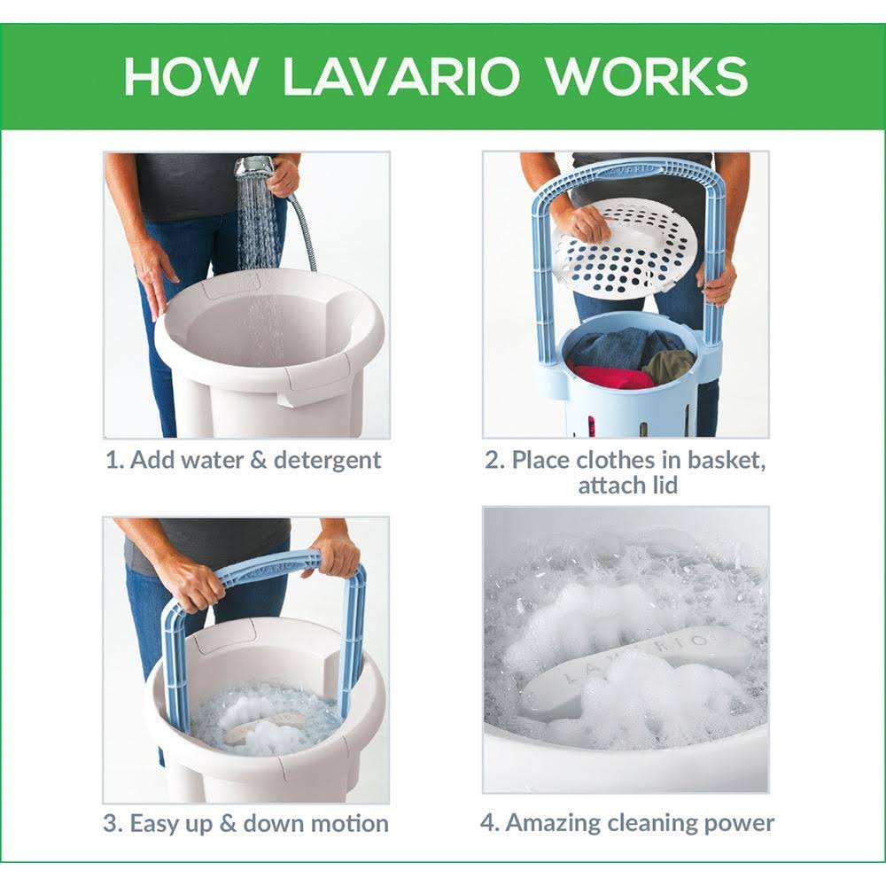 Portable Manual Non-Electric Washing Machine N2201