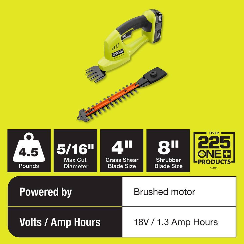 Cordless Grass Shear and Shrubber Trimmer F97304