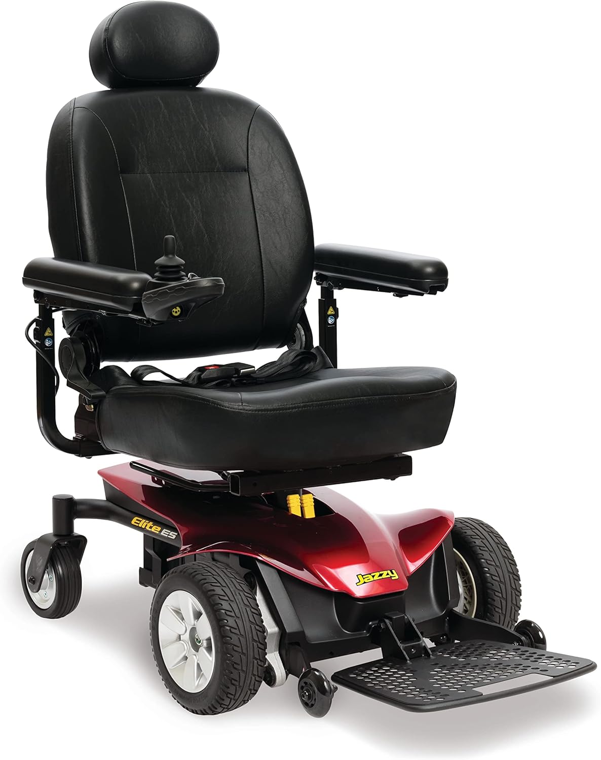 Red Power Chair, 300 lbs. WC, 4 MPH, 15 Miles Range Per Charge S7226