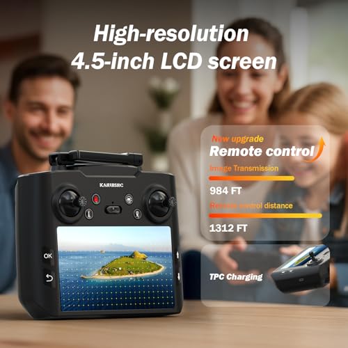 4.5" HD LCD RC Screen 32G SD Card Drone with Camera R746