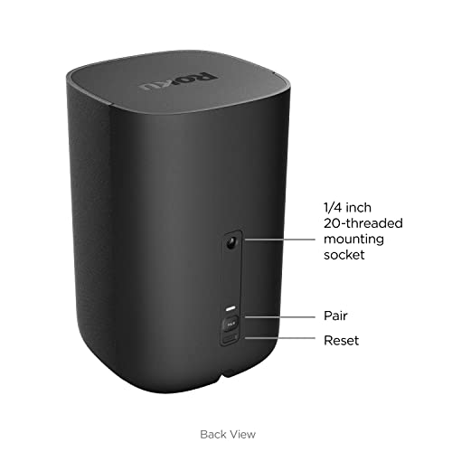 Black Wireless Speakers 2 Count C137