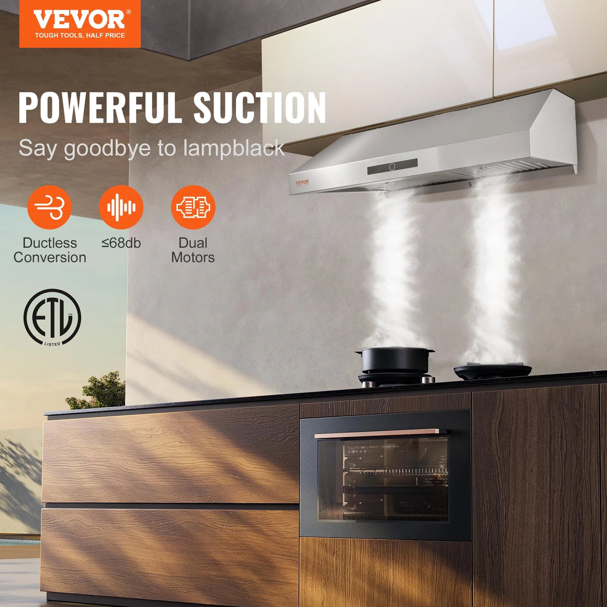 30inch Stainless Steel Under Cabinet Range Hood P4882