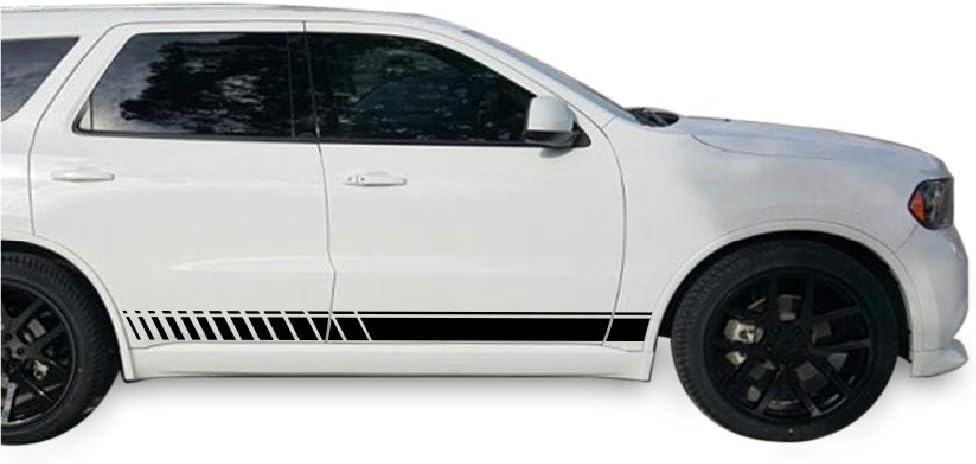 Black Sport Stripe Decal Sticker Kit Pack of 2 A373357