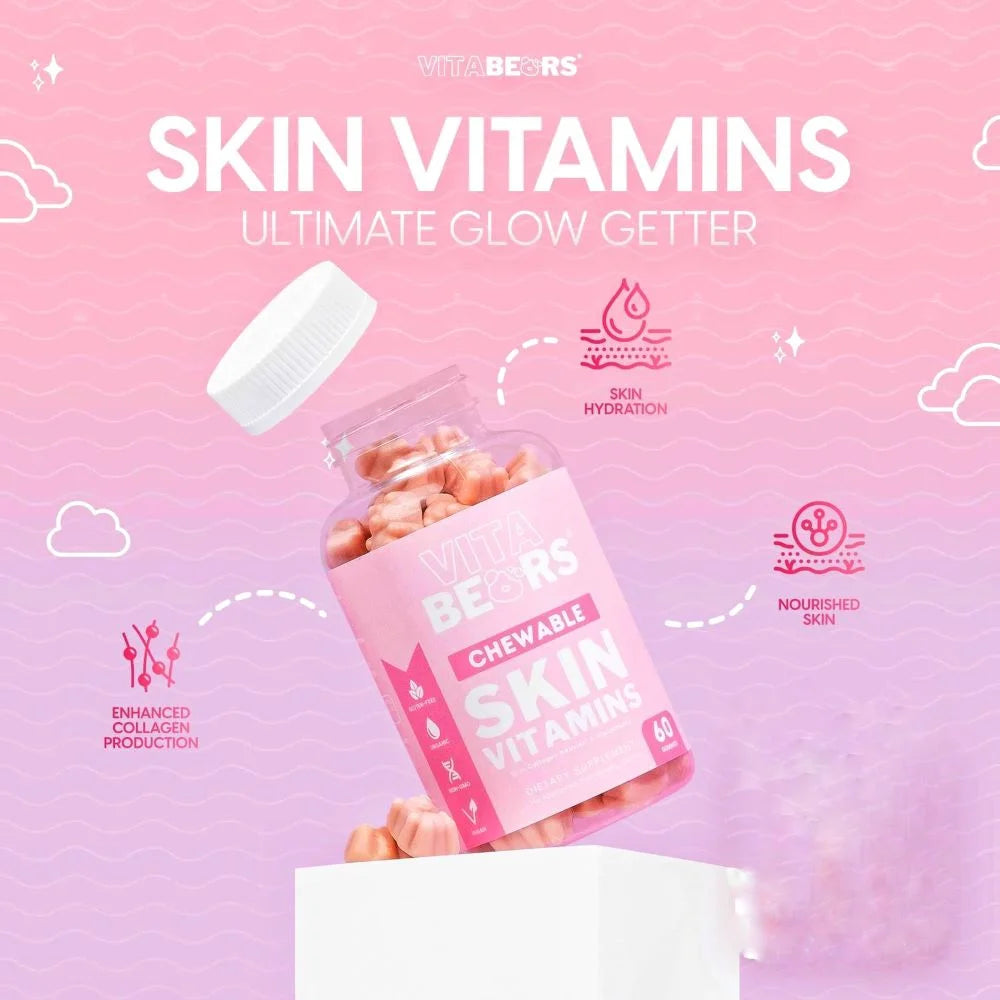 Skin Vitamins 60 Gummies K5328