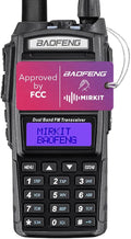 2X Ham Radios with 8 Watt Max Power 2800 mAh Li-ion Battery Pack Q144