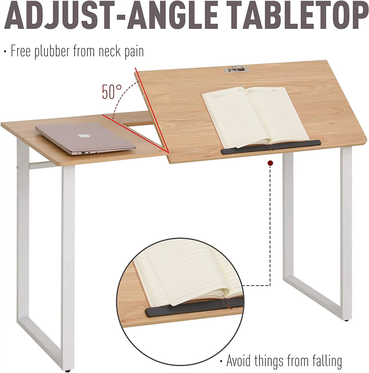 Adjustable Tiltable Drafting Table J304