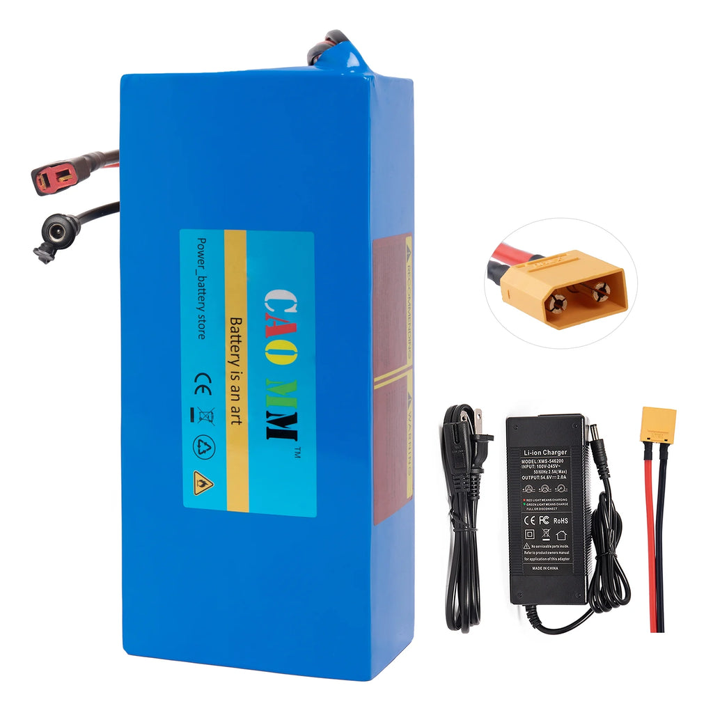 48V 10Ah Ebike Battery with Charger J52038