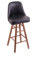 Swivel Bar Stool with Maple Legs M32011