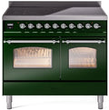 40 Induction Range with Electric Oven in Emerald Green Q8851