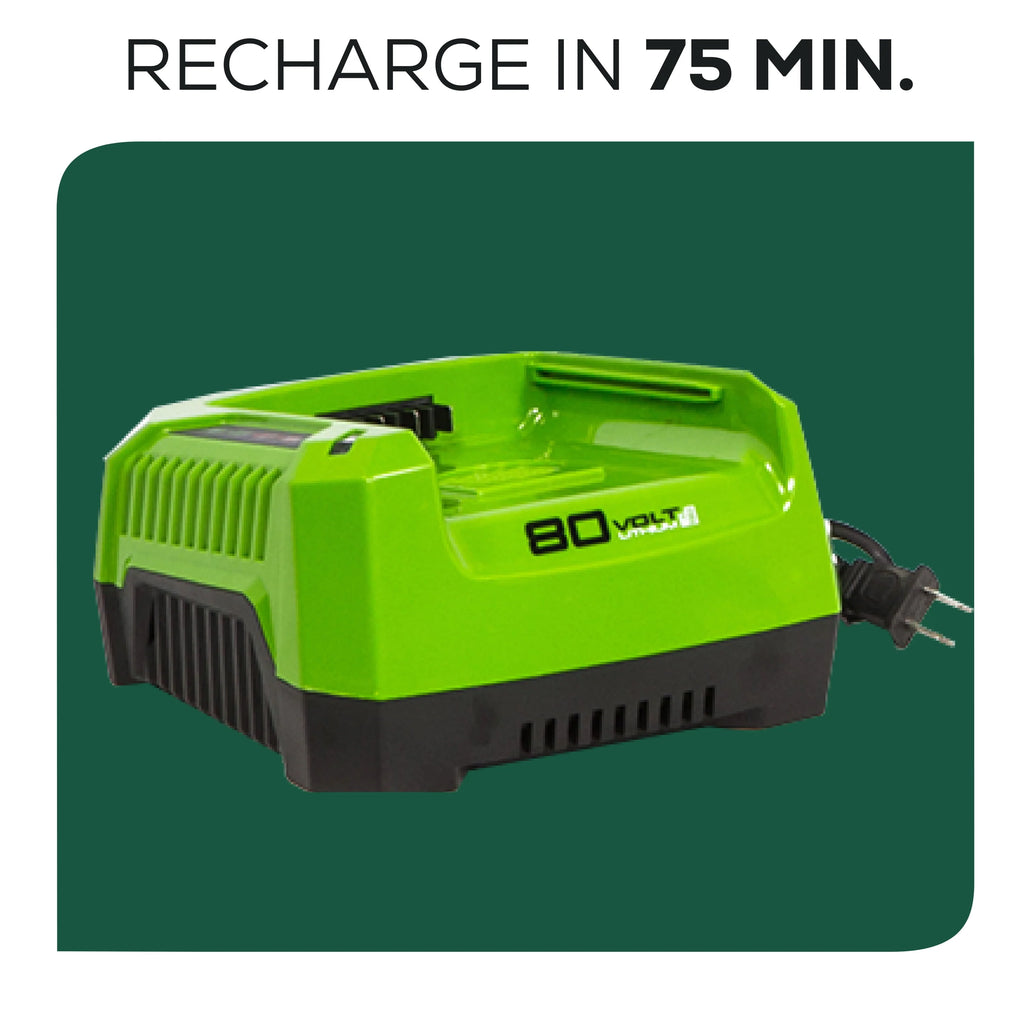 80V 21 Self Propelled Mower 5Ah Battery & Charger O654445