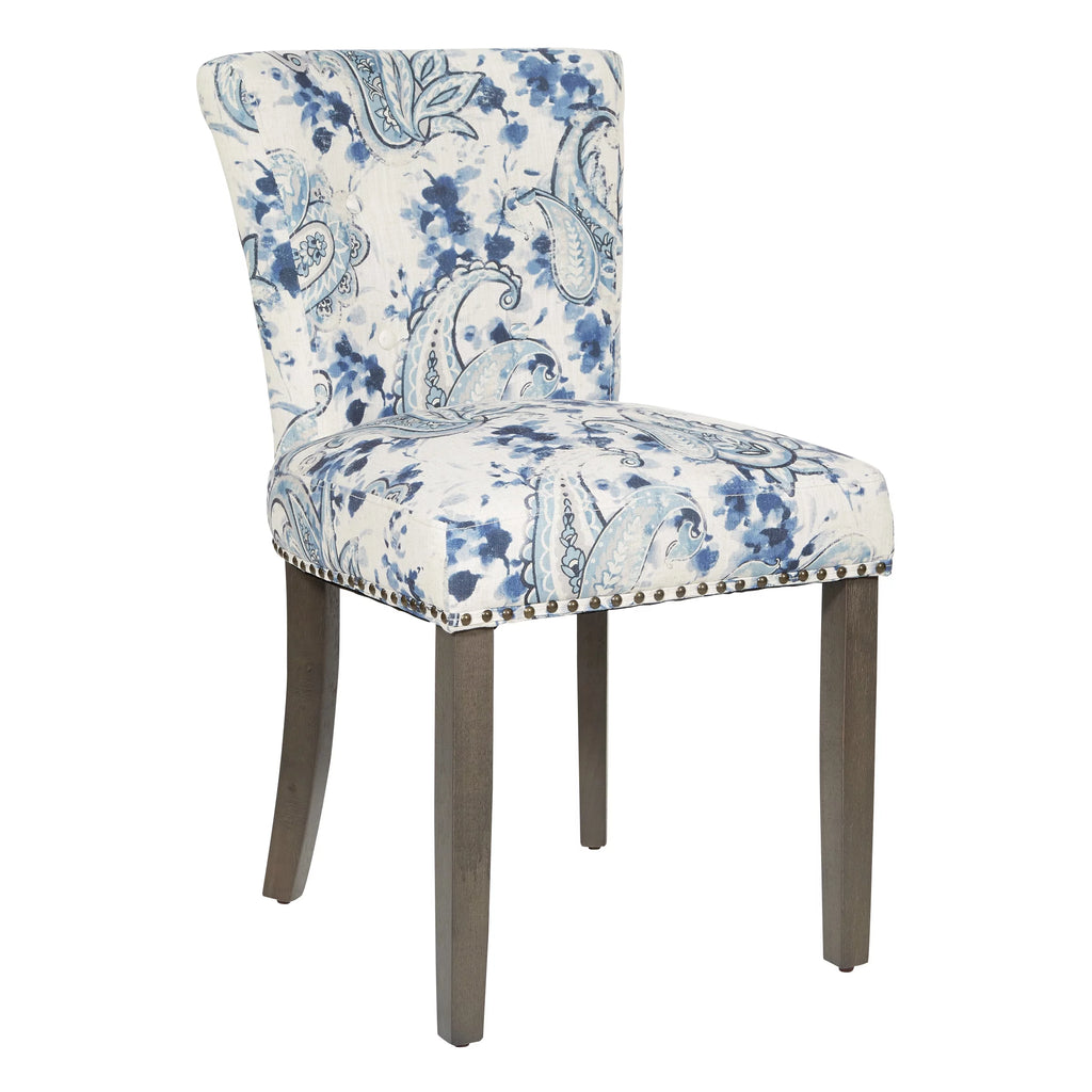Paisley Blue Dining Chair K826789