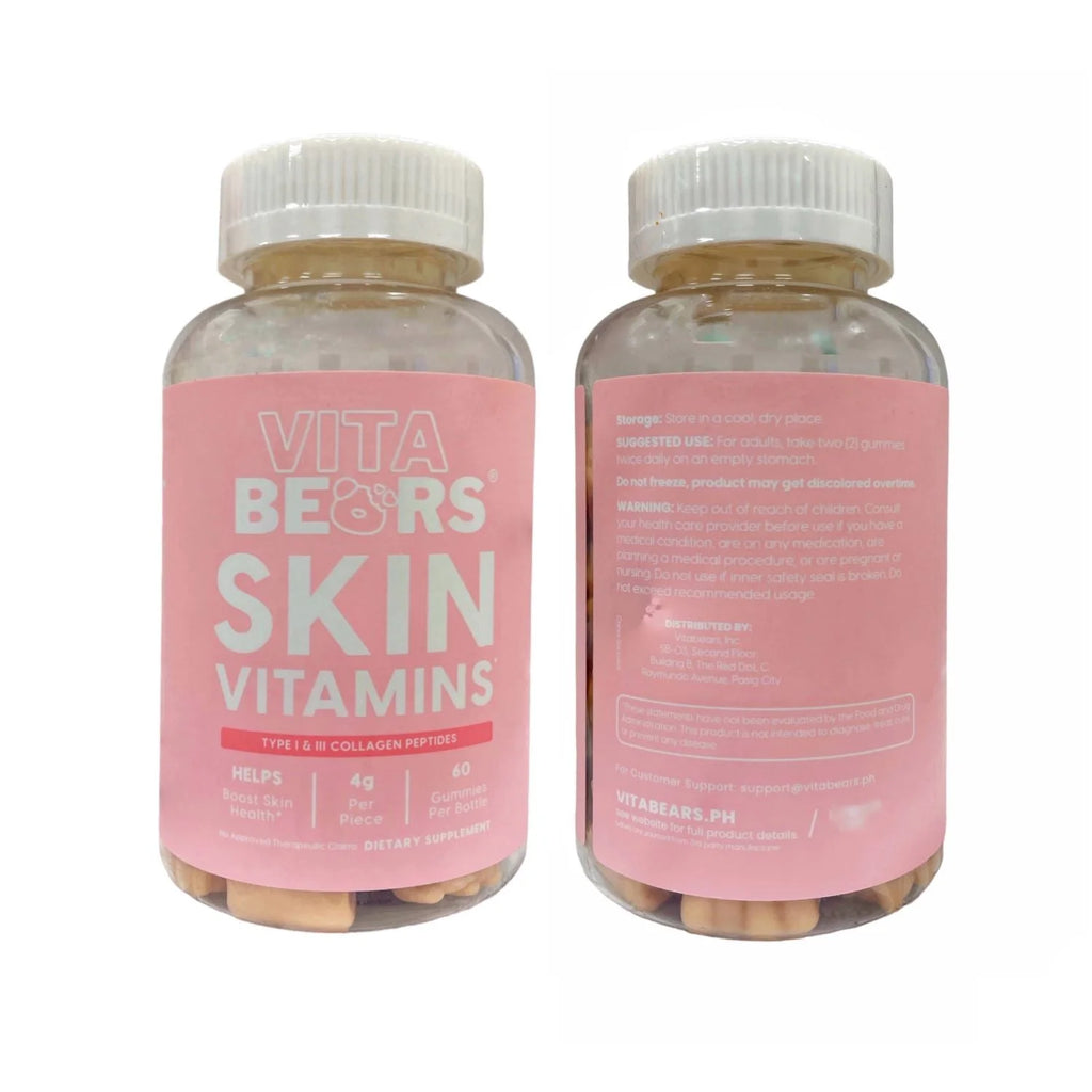 Skin Vitamins 60 Gummies K5328