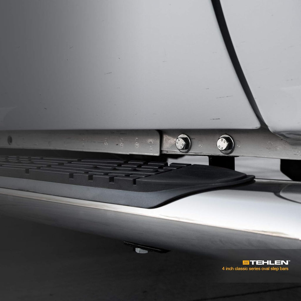 4 Oval Side Step Nerf Bars Stainless Steel A828625