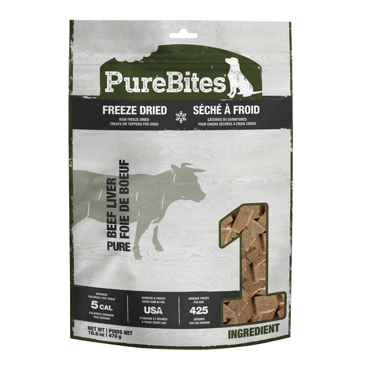 Beef Liver Freeze Dried Dog Treats J823338