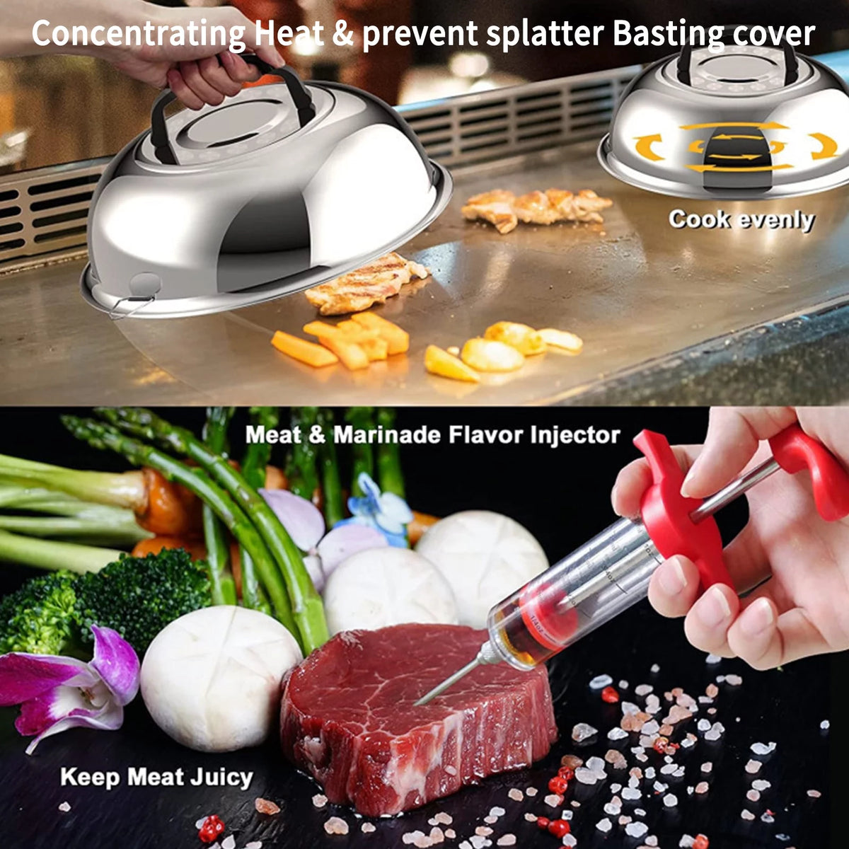 34Pcs Stainless Steel BBQ Grilling Tools Set with Carry Bag V961197